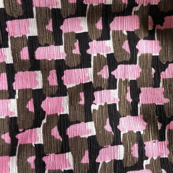 Banana Republic pattern silk strapless dress - Picture 6 of 6